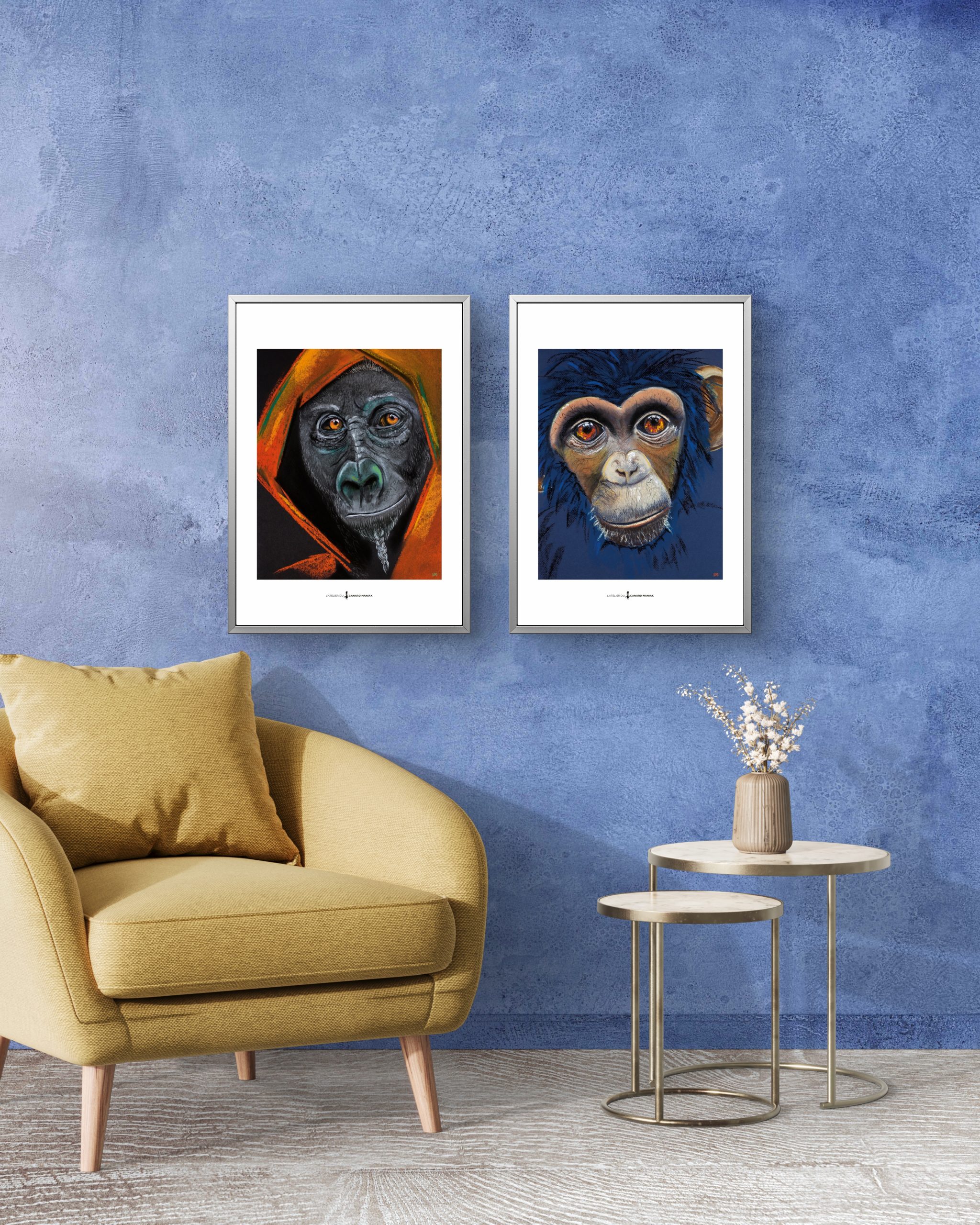 Affiche "Gorille Orange" – Image 4